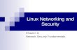 Linux Networking and Security Chapter 11 Network Security Fundamentals.