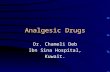 Analgesic Drugs Dr. Chameli Deb Ibn Sina Hospital, Kuwait.