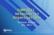 COMP2221 Networks in Organisations Richard Henson May 2013.