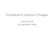 1 Formation et Analyse d’Images Daniela Hall 30 Septembre 2004.
