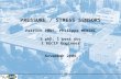 1 PRESSURE / STRESS SENSORS Patrick PONS, Philippe MENINI 5 phD, 1 post doc 1 RECIF Engineer November 2006.