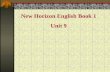 New Horizon English Book 1 Unit 9. Pre-reading activity: (20ms) Ⅰ. Background Information.