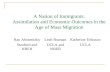 A Nation of Immigrants: Assimilation and Economic Outcomes in the Age of Mass Migration Ran AbramitzkyLeah BoustanKatherine Eriksson Stanford and NBER.