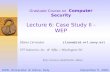 December 5, 2001DIMI, Universita’ di Udine, Italy Graduate Course on Computer Security Lecture 6: Case Study II - WEP Iliano Cervesato iliano@itd.nrl.navy.mil.