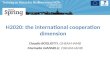 H2020: the international cooperation dimension Claudio BOGLIOTTI, CIHEAM-IAMB Marinella GIANNELLI, CIHEAM-IAMB.