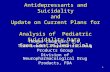 1 Brief Regulatory History of Antidepressants and Suicidality and Update on Current Plans for Analysis of Pediatric Suicidality Data from Controlled Trials.