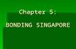 Chapter 5: BONDING SINGAPORE.  Singapore – who are we?  What are the challenges of a multi- ethnic society?  How can ethnic diversity be managed?