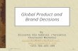 © 2005 Prentice Hall10-1 Global Product and Brand Decisions By Elisante Ole Gabriel (Tanzania) Chartered Marketer egabriel@edenconsult.netegabriel@edenconsult.net,