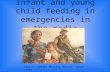 Infant and young child feeding in emergencies in the media Source: Sydney Morning Herald, Timor Leste.