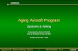 Aging Aircraft - Systems & Wiring - General 1 SEE5a 956.0503/01 Nov 01 Aging Aircraft Program Systems & Wiring Presented by René SAVOIE Task 2 Working.
