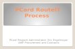 PCard RouteIT Process PCard Program Administrator: Eric Engelmeyer UWF Procurement and Contracts.