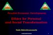 2004 Proutist Universal 1 Proutist Economic Development Ethics for Personal and Social Transformation Dada Maheshvarananda.
