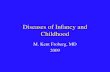 Diseases of Infancy and Childhood M. Kent Froberg, MD 2009.