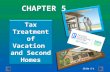 Slide 5-1 Tax Treatment of Vacation and Second Homes CHAPTER 5.