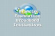 Blandin Foundation Broadband Initiatives. Why Broadband? Communities must be connected to maintain vitality and economic competiveness People must be.