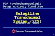 1 Selegiline Transdermal System (STS) FDA Psychopharmacologic Drugs Advisory Committee October 26, 2005.