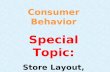 Consumer Behavior Special Topic: Store Layout, Design, and Atmospherics.