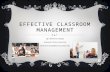 EFFECTIVE CLASSROOM MANAGEMENT By: Adrienne Hodge Arkansas State University adrienne.hodge@smail.astate.edu Site 2012.