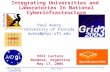 PASI: Mendoza, Argentina (May 17, 2005)Paul Avery1 University of Florida avery@phys.ufl.edu Integrating Universities and Laboratories In National Cyberinfrastructure.