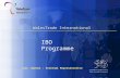 Kevin Davies International Trade Counsellor South East Wales WalesTrade International IBO Programme Jose Jimenez – External Representative.