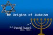 The Origins of Judaism So I discovered the menorah is missing a couple of stems. Sorry.