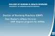 Doctor of Nursing Practice (DNP) Post Master’s UMass On-Line DNP Degree program for APRNs.