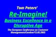Tom Peters’ Re-Imagine! Business Excellence in a Disruptive Age The European Conference on Customer Management/London/13.05.2003.