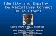 Identity and Empathy: How Narratives Connect Us To Others LtCol (USAF) Bill Casebeer, PhD SHAPE (NATO Military HQ, Belgium) drenbill@earthlink.net April.