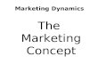 Marketing Dynamics The Marketing Concept. Objectives  Give examples of the five types of utility.  Explain the three elements of the marketing concept.