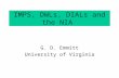 IMPS, DWLs, DIALs and the NIA G. D. Emmitt University of Virginia.