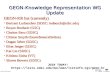 GEON-UTEP-09-03 GEON-Knowledge Representation WG Update GEON-KR list (currently) Bertram Ludaescher (SDSC: ludaesch@sdsc.edu) Bertram Ludaescher (SDSC: