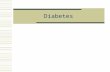 Diabetes. Diabetes Prevalence in U.S., 1994-2004 (CDC)