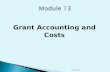 Grant Accounting and Costs Convery 20131.  Identify different strategies for allocating “overhead” costs to programs.  Describe the elements of activity-based.