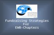 Fundraising Strategies For EWB-Chapters. What We Plan to Cover Developing a Case for Support EWB-USA Funding Guidelines EWB-USA Grant Cycle Finding Other.