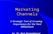 Marketing Channels A Strategic Tool of Growing Importance for the Next Millennium by Dr. Bert Rosenbloom.