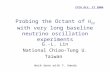 Probing the Octant of  23 with very long baseline neutrino oscillation experiments G.-L. Lin National Chiao-Tung U. Taiwan CYCU Oct. 17 2006 Work done.
