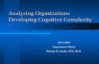 Analyzing Organizations: Developing Cognitive Complexity MPA 8002 Organization Theory Richard M. Jacobs, OSA, Ph.D.