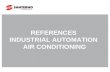 REFERENCES INDUSTRIAL AUTOMATION AIR CONDITIONING.