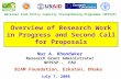 National Food Policy Capacity Strengthening Programme (NFPCSP) Overview of Research Work in Progress and Second Call for Proposals Nur A. Khondaker Research.