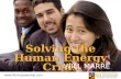 Solving the Human Energy Crisis WILL MARRE .