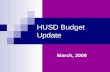 HUSD Budget Update March, 2009. 2 HOW DOES HUSD “STACK UP” AMONG DISTRICTS IN ARIZONA Office of the Arizona Auditor General Special Study--Fiscal Year.