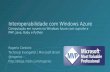 Interoperabilidade com Windows Azure Computação em nuvem no Windows Azure com suporte a PHP, Java, Ruby e Python Rogerio Cordeiro Technical Evangelist.