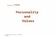 © 2007 Prentice Hall Inc. All rights reserved. PersonalityandValues Chapter FOUR.