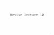 Revise lecture 10 1. Intangible assets 2 Definition An intangible asset is an identifiable non- monetary asset without physical substance. To meet the.