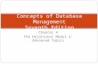 Chapter 4 The Relational Model 3: Advanced Topics Concepts of Database Management Seventh Edition.