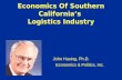 Economics Of Southern California’s Logistics Industry John Husing, Ph.D. John Husing, Ph.D. Economics & Politics, Inc. Economics & Politics, Inc.