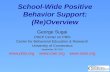 School-Wide Positive Behavior Support: (Re)Overview George Sugai OSEP Center on PBIS Center for Behavioral Education & Research University of Connecticut.