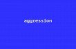 Aggression. definition focus on harm not pain can cause pain cause pain in order to help intent is crucial So…. Intentional, with aim to cause harm or.