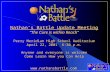 Nathan’s Battle Update Meeting “The Cure is within Reach” Perry Meridian High School Auditorium April 22, 2001 6:30 p.m. Anyone and everyone is welcome.