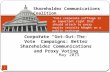 Corporate “Get-Out-The-Vote” Campaigns: Better Shareholder Communications and Proxy Voting May 2015 1 Shareholder Communications Coalition “Fair corporate.